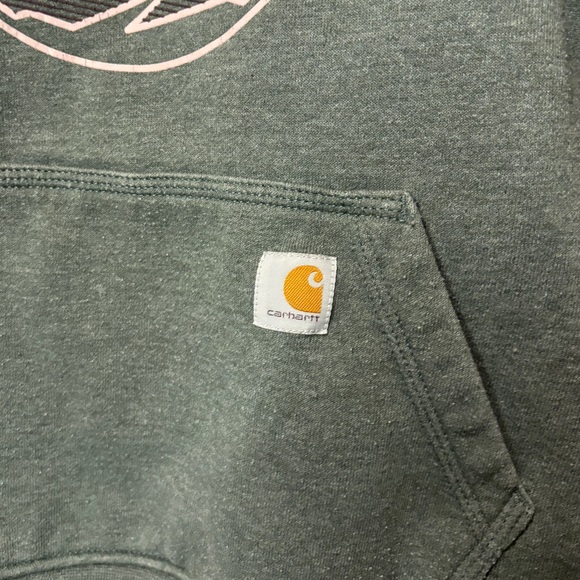 Carhartt Women’s relaxed fit logo graphic sweatshirt - Picture 3 of 6